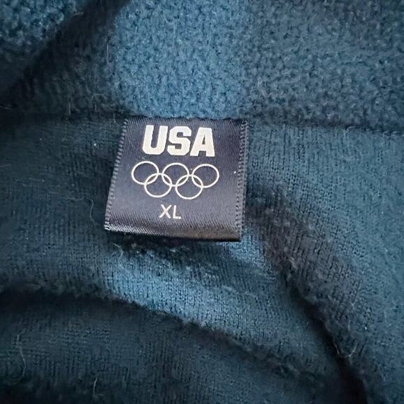 Team‎ USA Blue Men's Full Zip Fleece Sweatshirt Size X Large - Picture 3 of 5